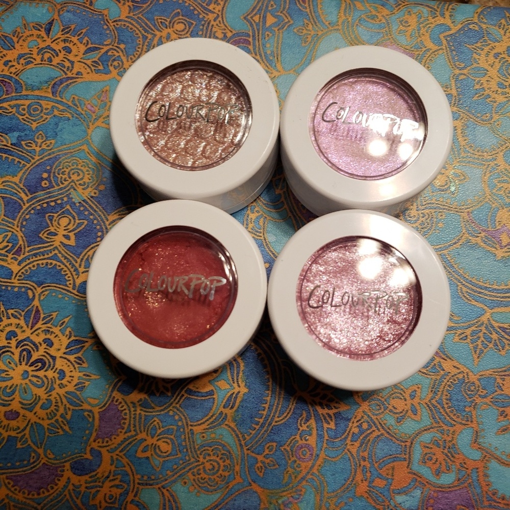 SOLD Colourpop supershock lot
